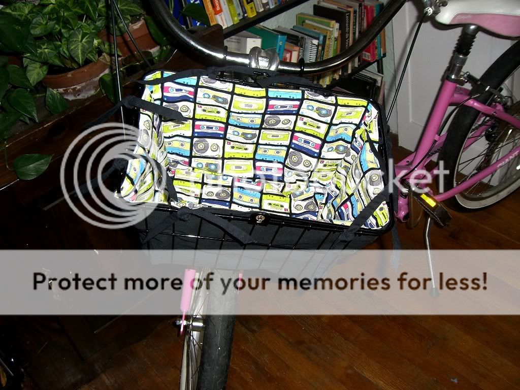 Bicycle Basket Liners for my amazingly awesome Simple Seven PURSES